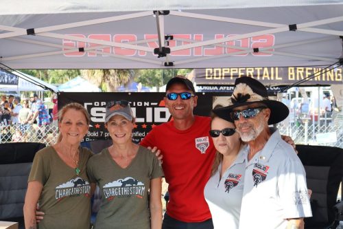 Board working booth at Veterans Event 11082025