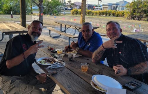 My Brothers at Cigar Night